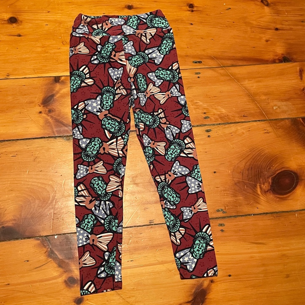 LuLaRoe Multicolor Patterned Leggings
